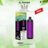 alfakher crown bar grape mint 15000 puffs.webp