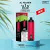 ALFAKHER CROWN BAR – TWO APPLE – 15000 PUFFS alfakher crown bar two apple 150000 puffs 1.webp