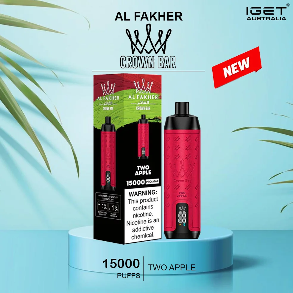 alfakher crown bar two apple 150000 puffs 1.webp alfakher crown bar two apple 150000 puffs 1.webp