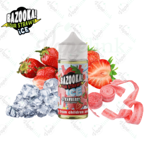 bazookasourstraws ice strawberry100mlvapelink.com .au .png