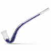 glass beaded j hook cooler happyrasta blue.webp