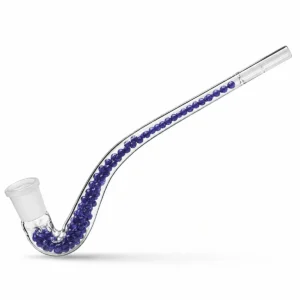 glass beaded j hook cooler happyrasta blue.webp