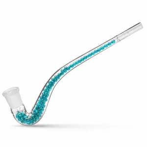 glass beaded j hook cooler happyrasta teal2.webp