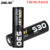 Golisi S30 18650 3000mAh 35A Max Batteries with Case (2pcs/pack) golisi s30.png