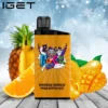 IGET BAR ORANGE MANGO PINEAPPLE – 3500 PUFFS iget bar orange mango pineapple.webp