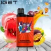 IGET BAR PASSIONFRUIT WATERMELON JUICE – 3500 PUFFS iget bar passionfruit watermelon juice.webp