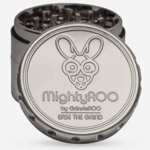 mighty roo grinder happy rasta stainless 2.webp