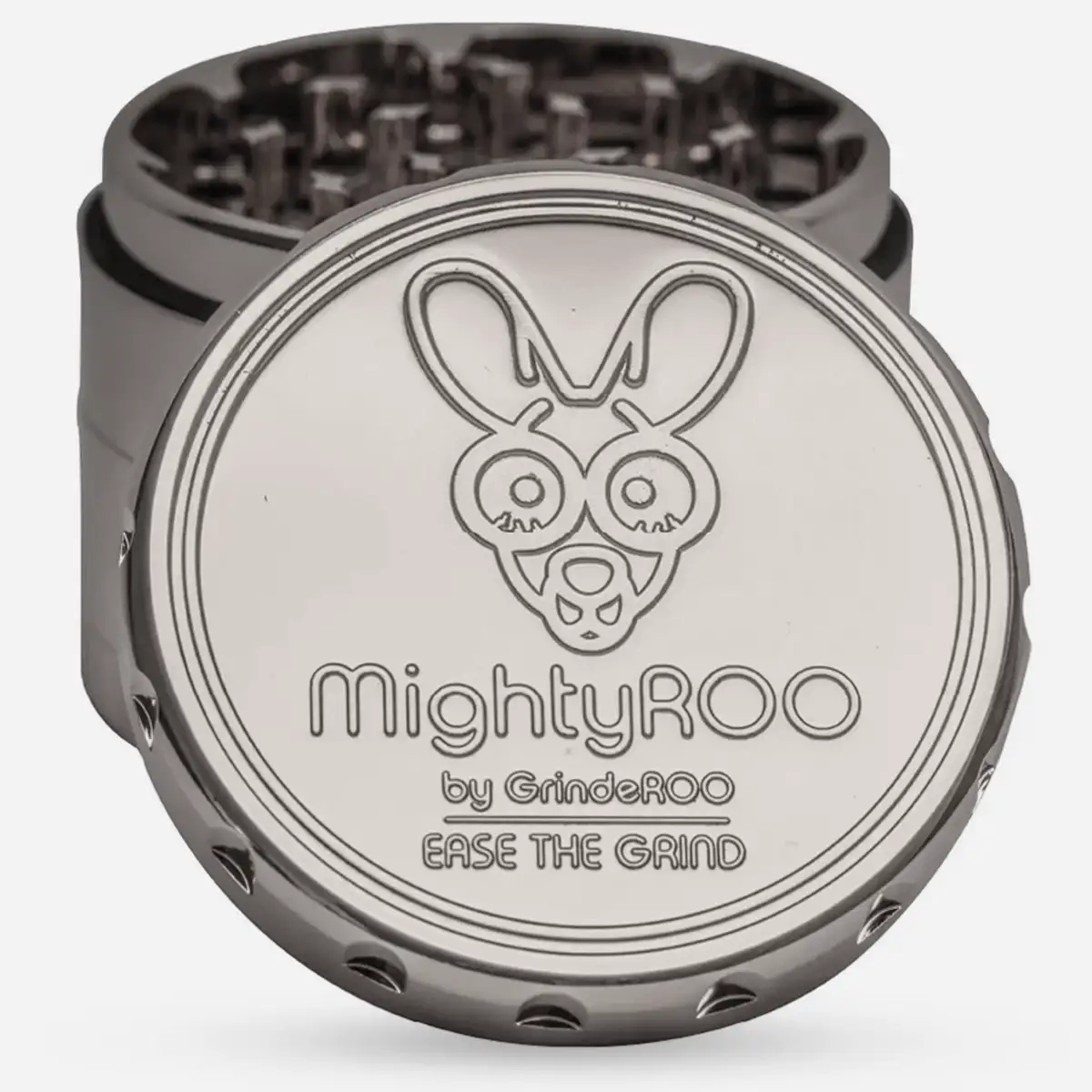 mighty roo grinder happy rasta stainless 2.webp