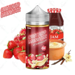 monstervapelabs custardmonster strawberry100mlvapelink.com .au .png