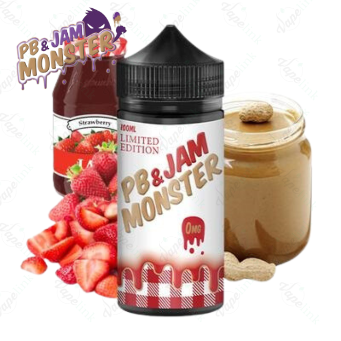 monstervapelabs pb jam strawberry100mlvapelink.com .au .png