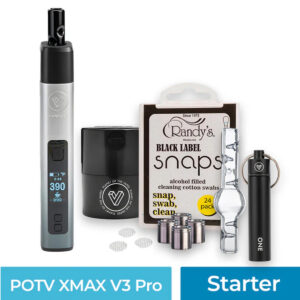 potv xmax starter vaporizer kit silver.jpg