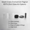 steam crave aromamizer ragnar rdta 25ml glass kit options.png