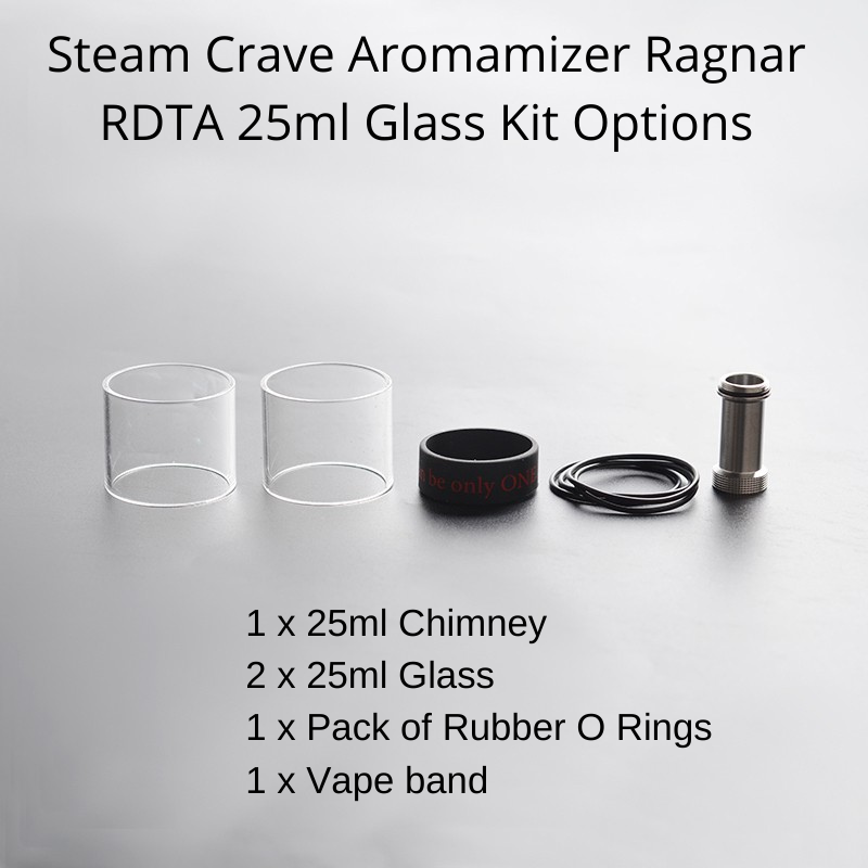 steam crave aromamizer ragnar rdta 25ml glass kit options.png steam crave aromamizer ragnar rdta 25ml glass kit options.png