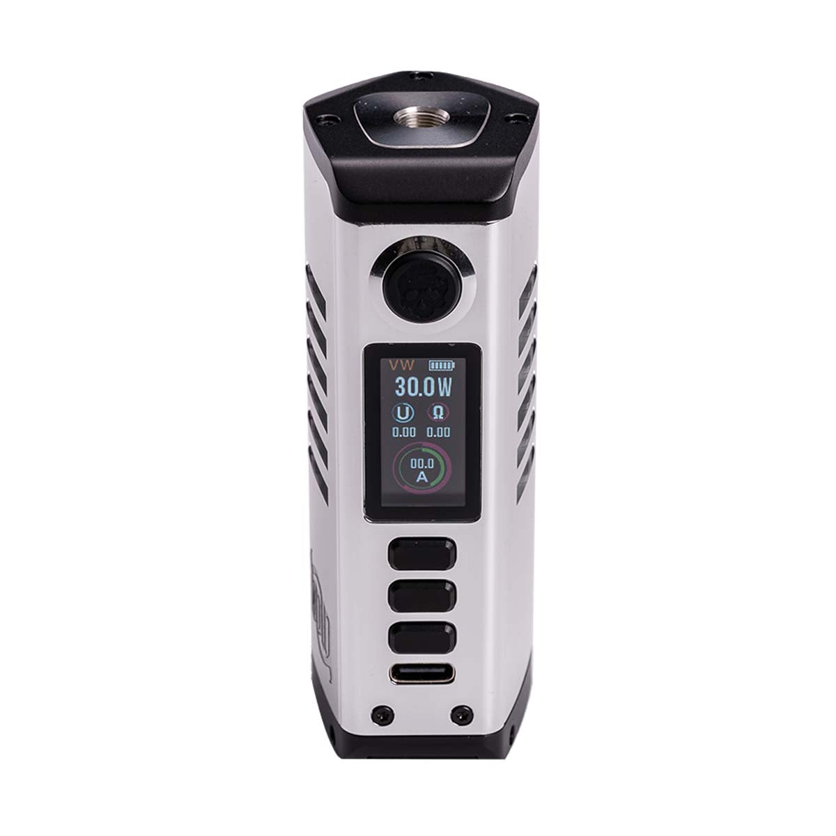 dovpo odin 100w silver vaporizer closeup.jpg