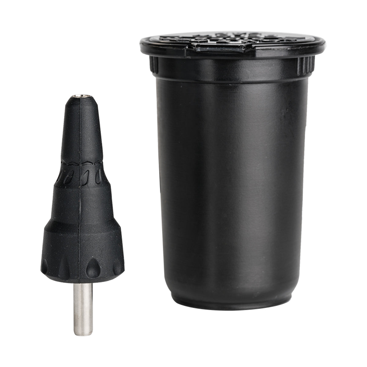dynavap bonger black with container.jpg
