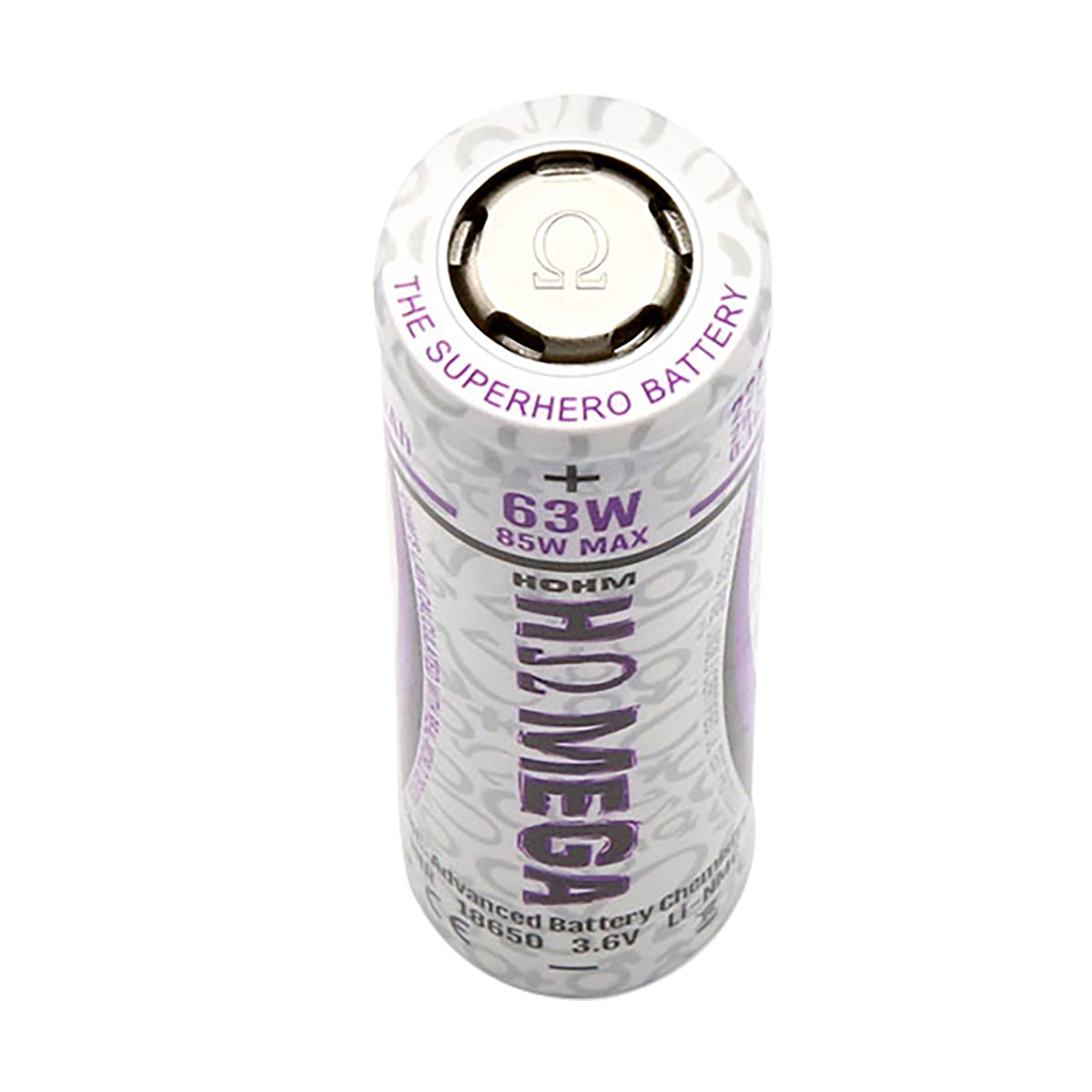 hohm tech mega 18650 2500 mah 22 a battery top view.jpg