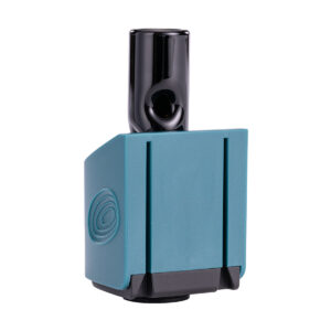 magnetic accessory attachment teal and dimpled stem for planet of the vapes one back view 1.jpg