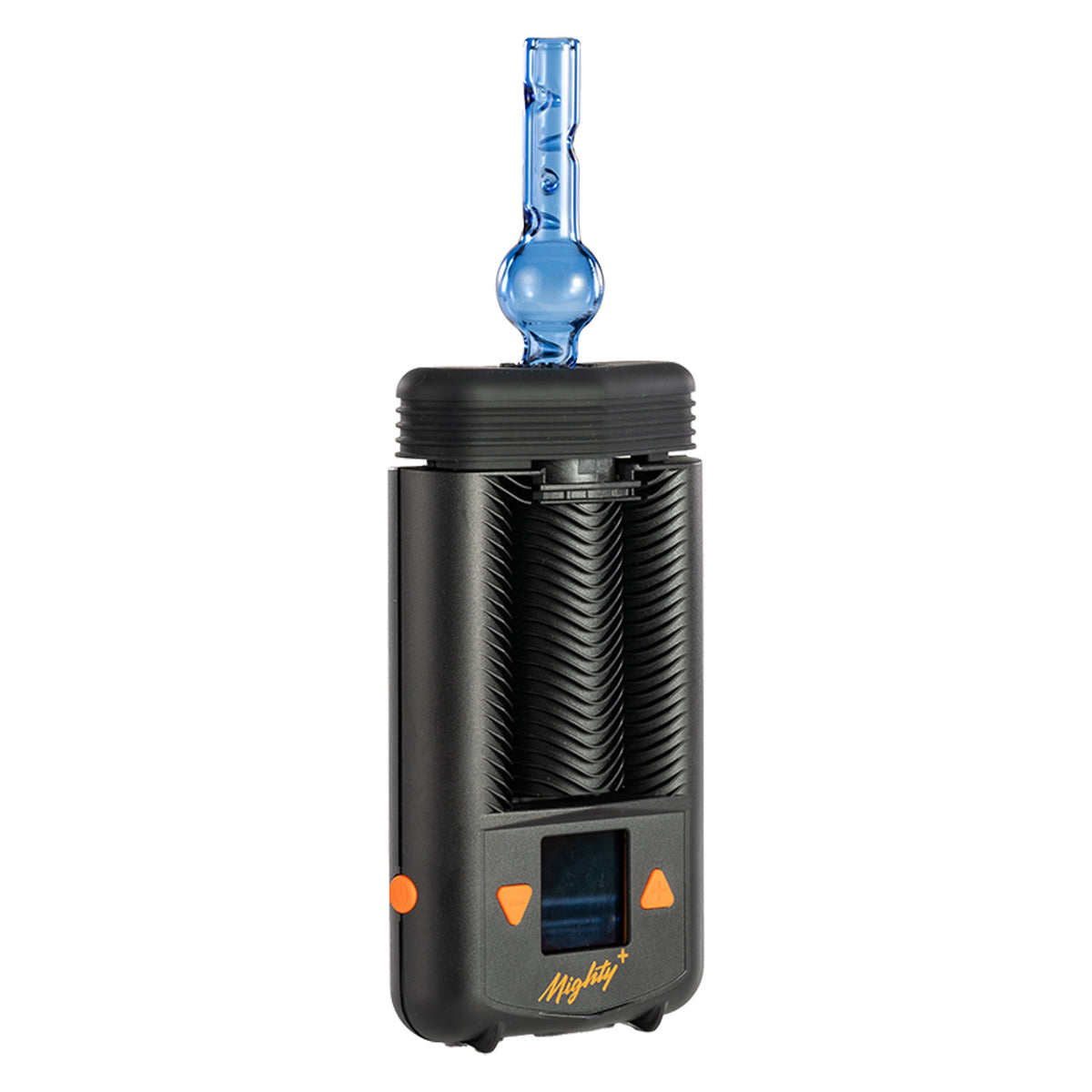 mighty mighty plus glass adapter disassembeled with globe glass blue.jpg