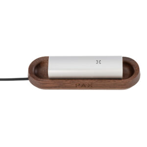 pax charging tray walnut with vaporizer.jpg