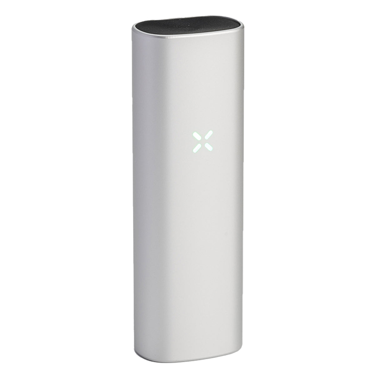 pax mini silver vaporizer with led lights tilted view.jpg