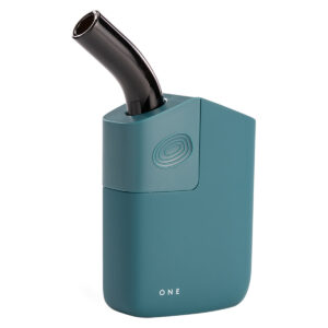 planet of the vapes one magnetic version teal with bent glass mouthpiece.jpg