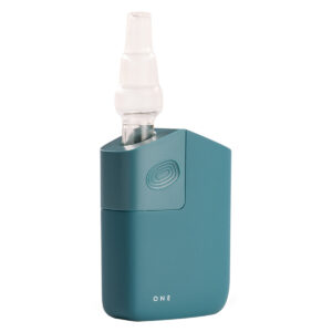 planet of the vapes one magnetic version teal with water pipe adapter.jpg