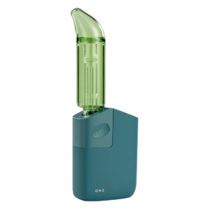 planet of the vapes one teal with curved mini bubbler green.jpg