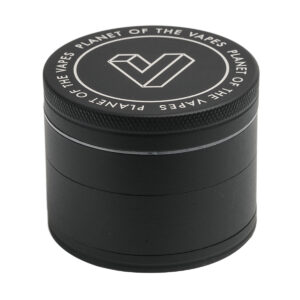 potv custom 4pc grinder matte black front view.jpg