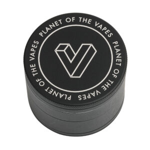 potv custom 4pc grinder matte black top view.jpg