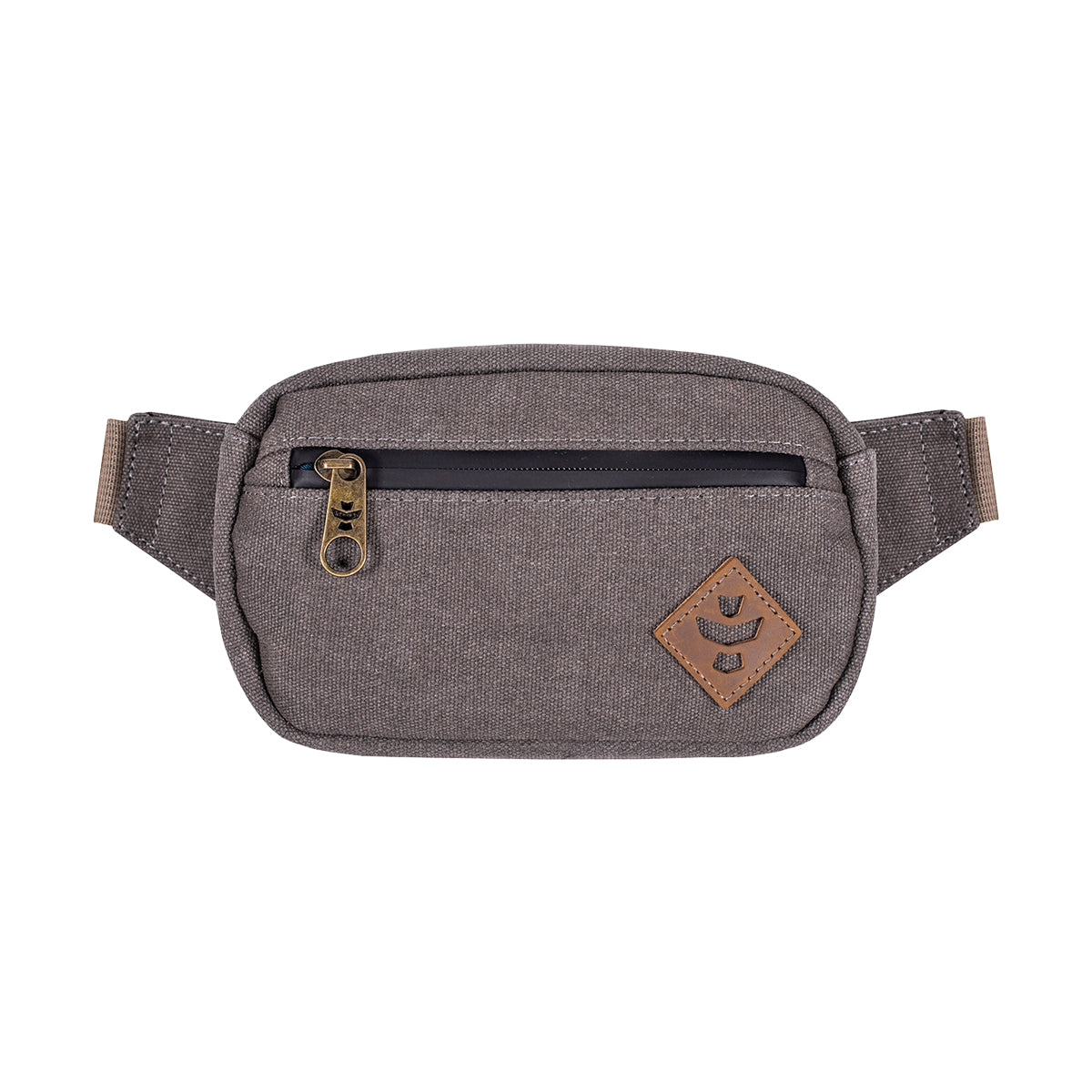 revelry the companion smell proof crossbody bag ash front view.jpg