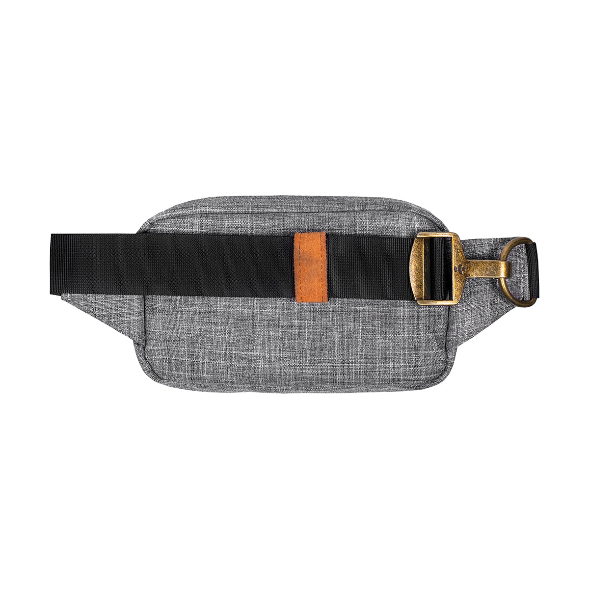 revelry the companion smell proof crossbody bag crosshatch grey back view.jpg