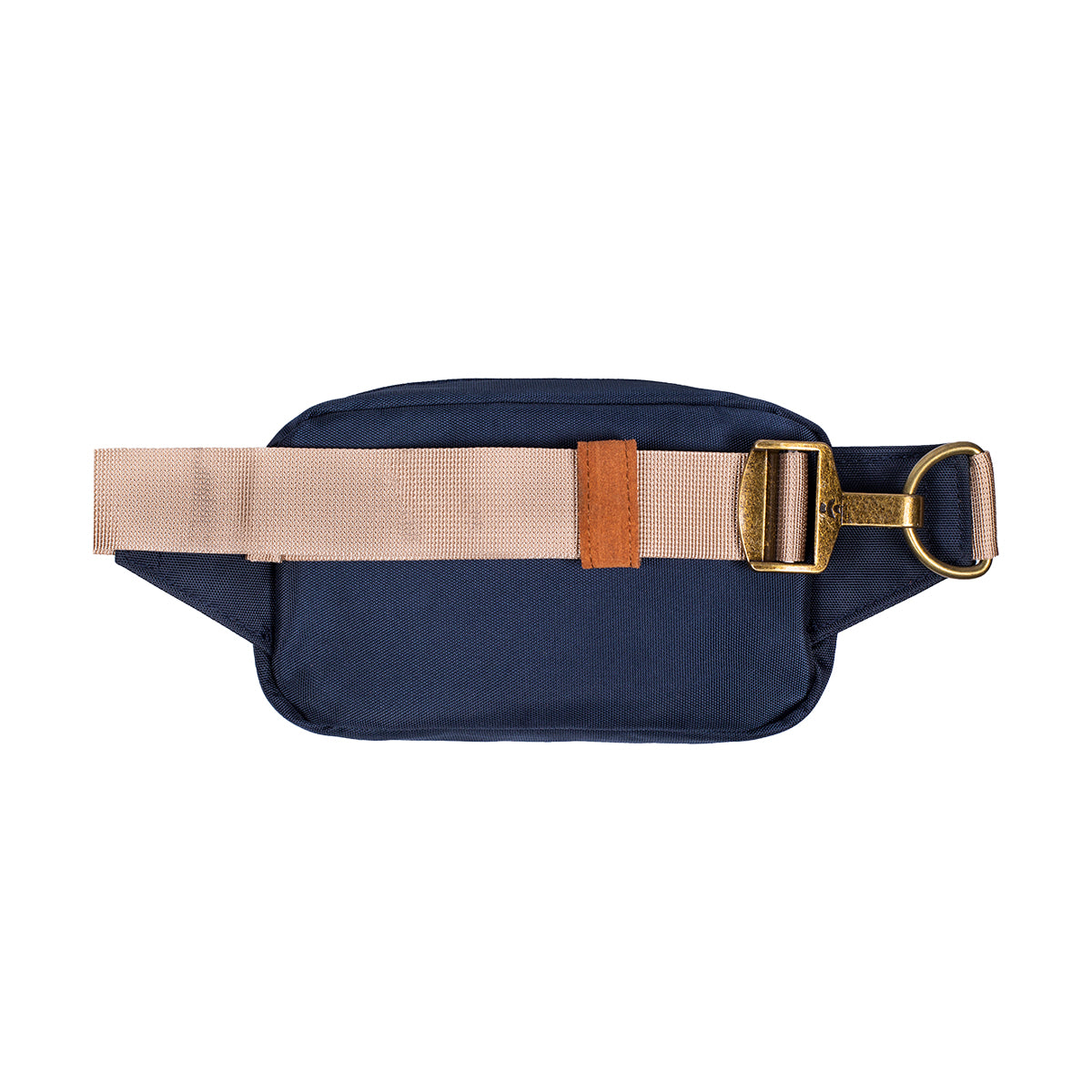 revelry the companion smell proof crossbody bag navy blue back view.jpg