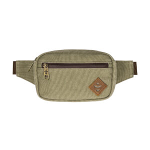 revelry the companion smell proof crossbody bag sage front view.jpg