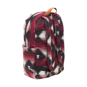revelry the escort smell proof backpack maroon pattern back view.jpg