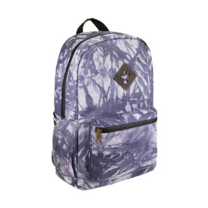 revelry the escort smell proof backpack tie dye front view.jpg