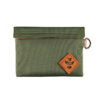 revelry the mini confidant smell proof small stash bag green front view.jpg