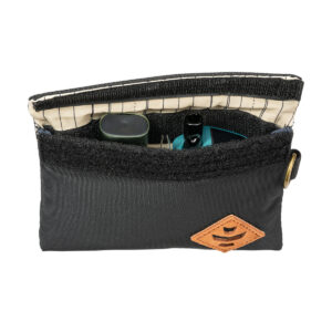 revelry the mini confidant smell proof stash bag black with vaporizers.jpg