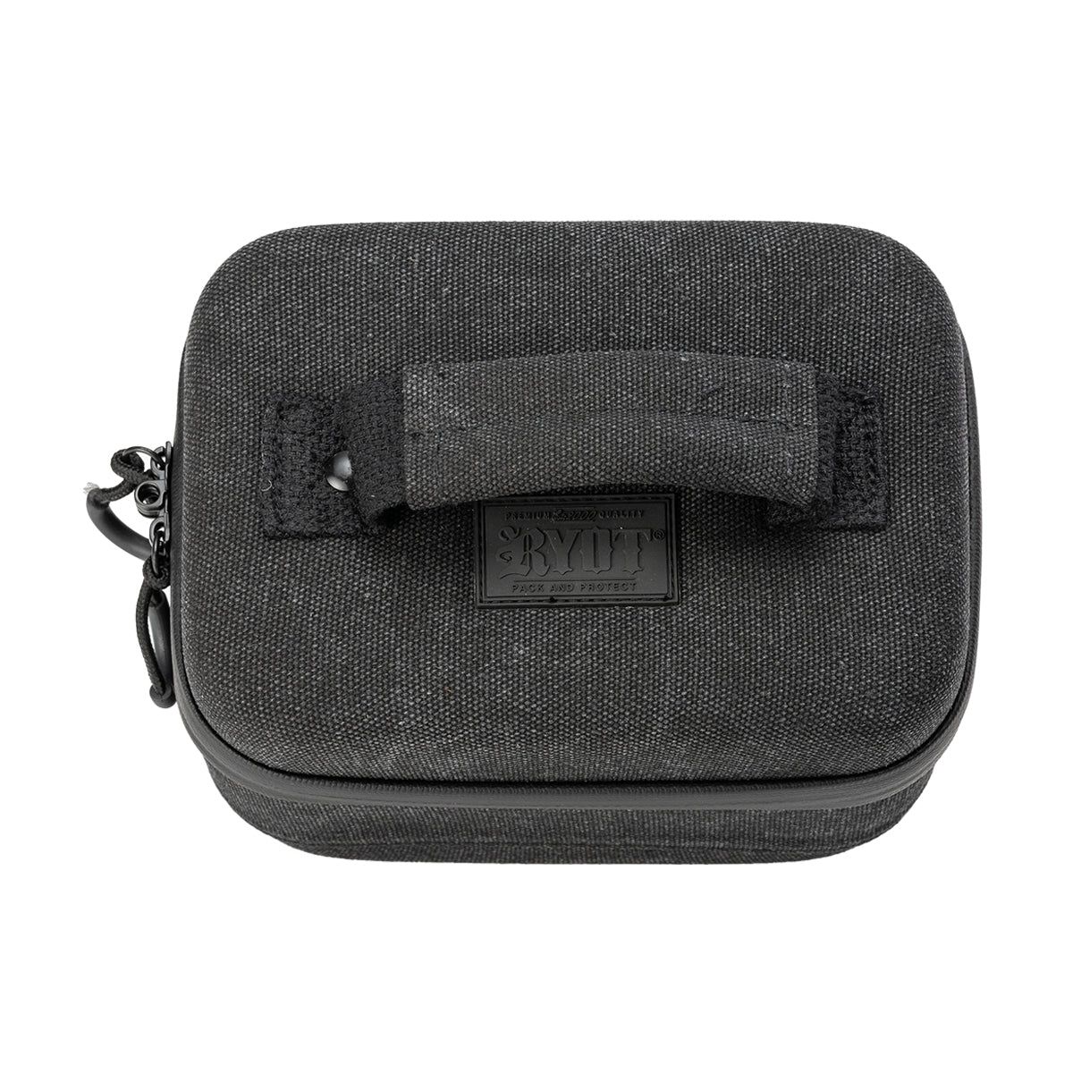 ryot safe case small carbon series travel case black top view.jpg