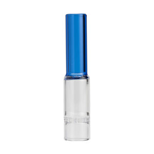 short glass mouthpiece for solo 2 vaporizer blue.jpg
