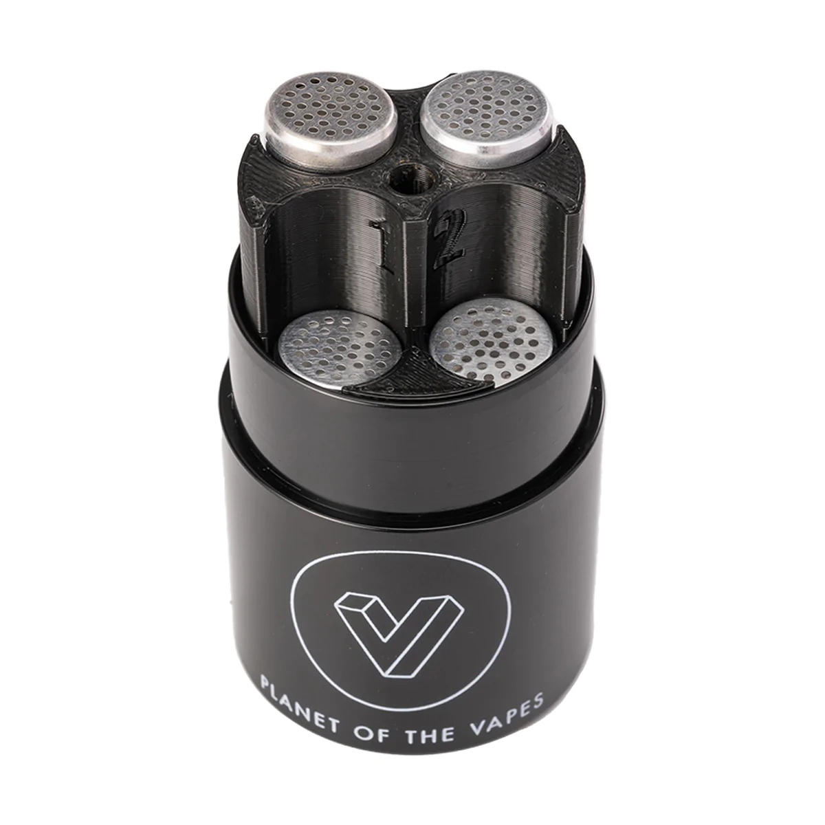 storz and bickel capsule caddy with capsules and potv logo.png