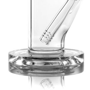 straight tube bubbler clear attachment with female downstem.jpg