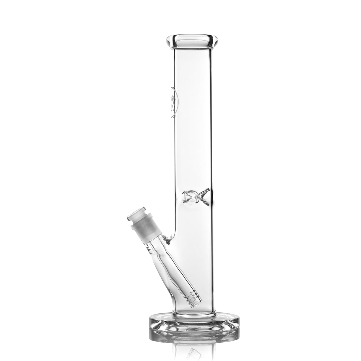 straight tube bubbler clear left view.jpg