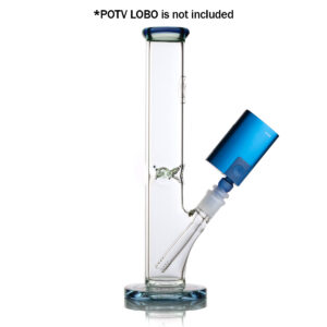 straight tube bubbler clear with blue lobo.jpg