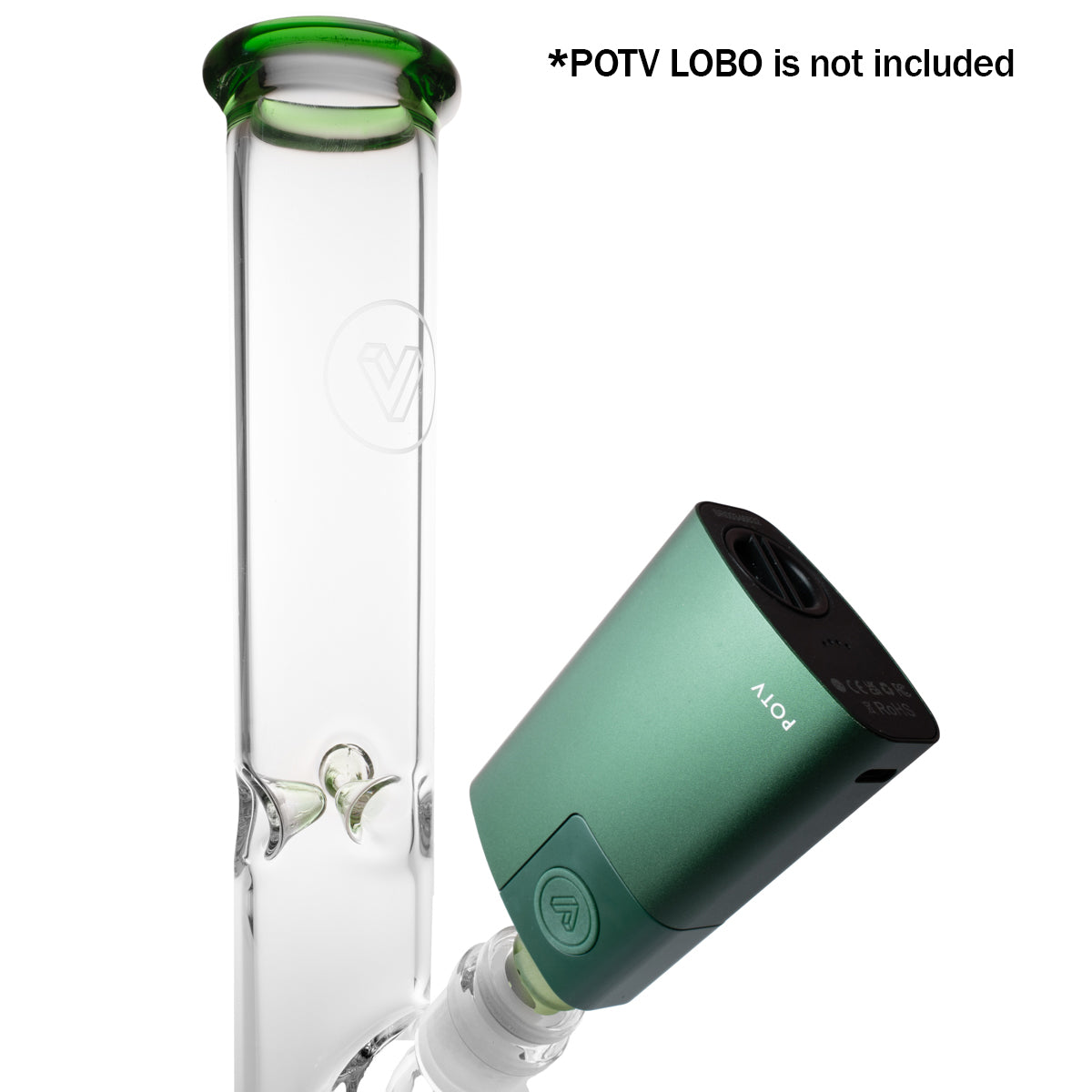 straight tube bubbler green with lobo.jpg