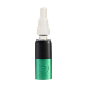xmax v3 pro potv vaporizer green with water pipe adapter 2.jpg