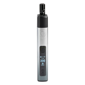 xmax v3 pro potv vaporizer silver front view.jpg