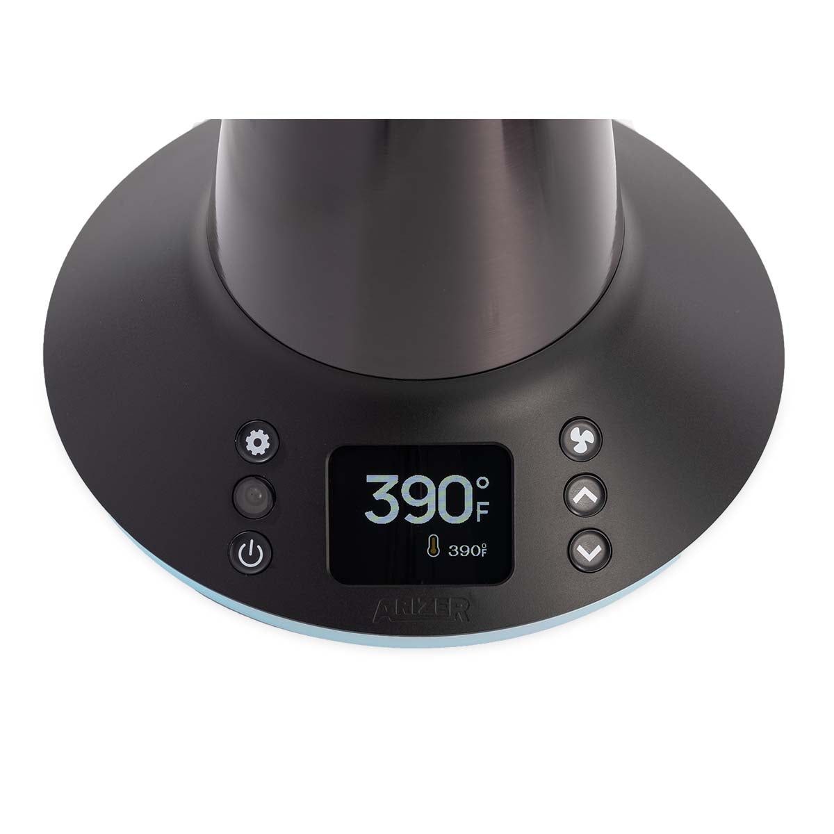xq2 vaporizer by arizer temperature control straight view.jpg